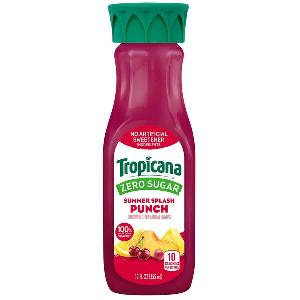 Tropicana Zero Sugar Summer Splash Punch Image Of Tropicana Zero Sugar Summer Splash Punch SKU: 321204