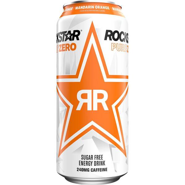 Rockstar Pure Zero Mandarin Orange Image Of Rockstar Pure Zero Mandarin Orange SKU: 198582