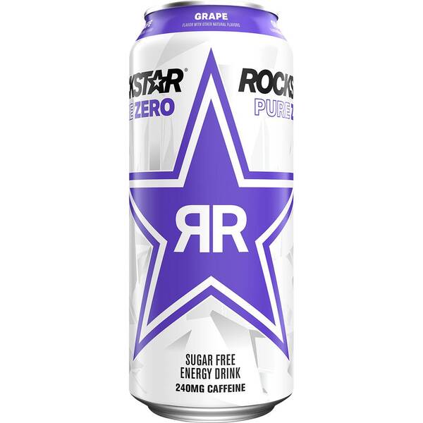 Rockstar Pure Zero Grape Image Of Rockstar Pure Zero Grape SKU: 198596