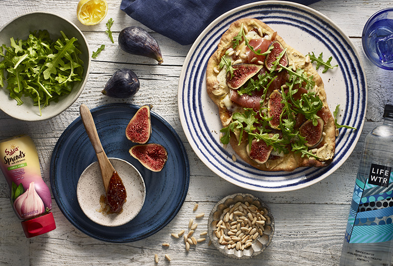 Fig and Prosciutto Flat Bread Image Of Fig and Prosciutto Flat Bread SKU: