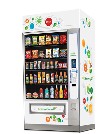 Hello Goodness Glass Front Vendor Image Of Hello Goodness Glass Front Vendor SKU: