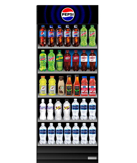 Single-Door Hydration Cooler Image Of Single-Door Hydration Cooler SKU: